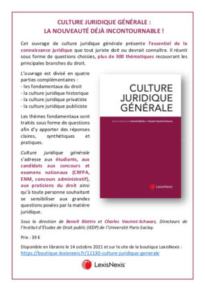 Culture juridique générale