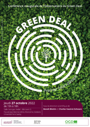 Conférence inaugurale de l’Observatoire du Green Deal