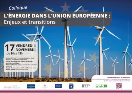 L’ÉNERGIE DANS L’UNION EUROPÉENNE : Enjeux et transitions